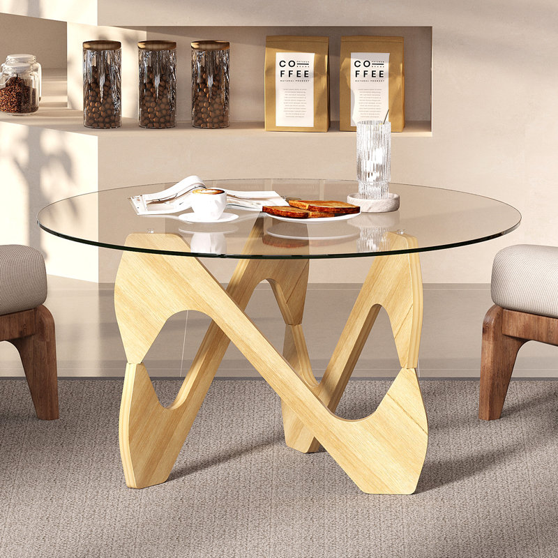 Three Leg Coffee Table, Oak