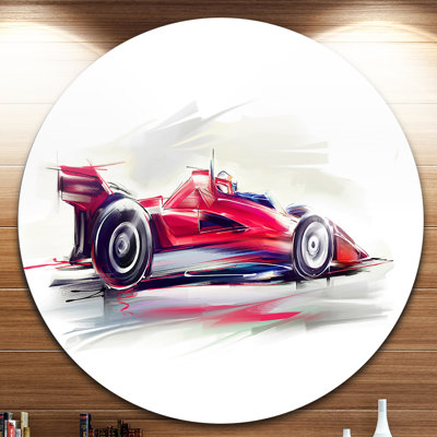 " Red Formula One Car "