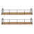 Rustic Wood/Black selected