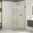 Boivin Stationary 36" x 76" Frameless Fixed Glass Panel-908432153