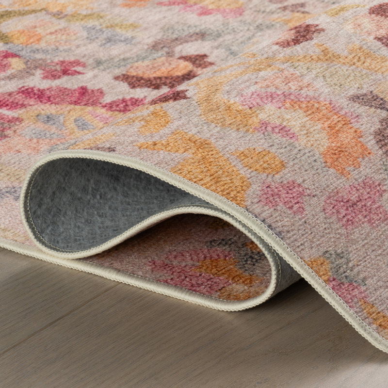 Ines Machine Washable Rug, Rectangle 7'6" x 9'6"