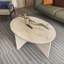Solo 100 Cm Oval Coffee Table-1719904362