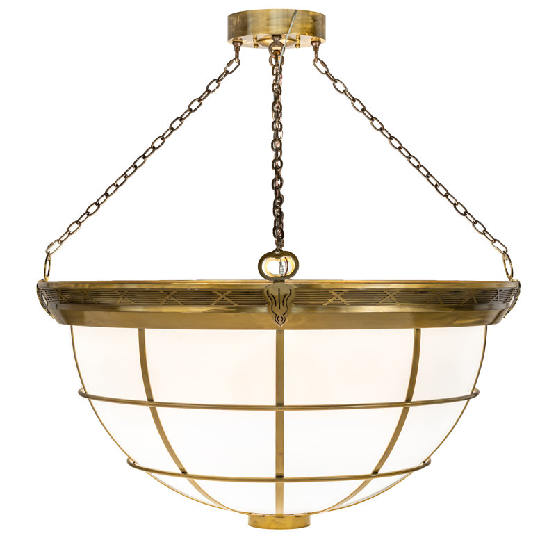 Luminaire suspendu bol 8 lumières