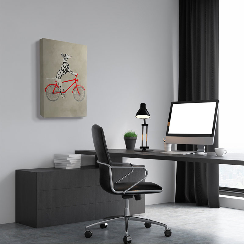 Décoration murale Affonso Dalmatian, Toile tendue, H 30 po x l 24 po x P 1,5 po