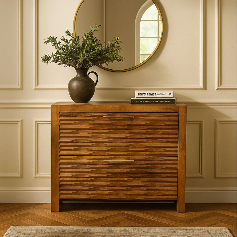 Artisan Furniture Solid Wood Amber Wavefront