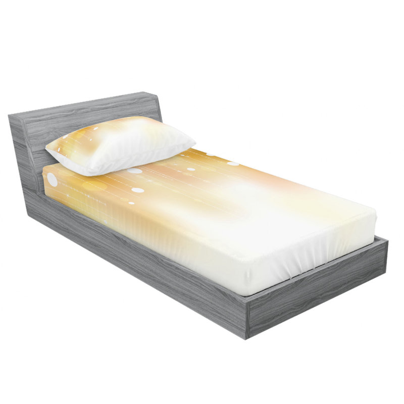 Microfiber Sheet Set, Twin Sheet Set with Fitted Sheet