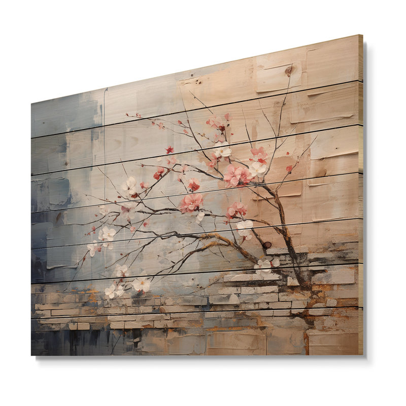 Yoga serein zen pastel I sur bois, H 10 po x l 20 po x P 0,78 po