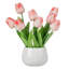 26.49cm Faux Flowering Plant in Ceramic Pot