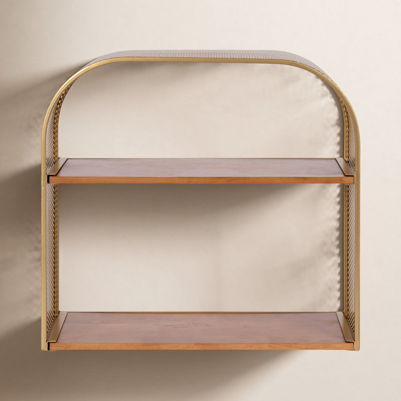 2 Piece U-Shaped Tiered Shelf