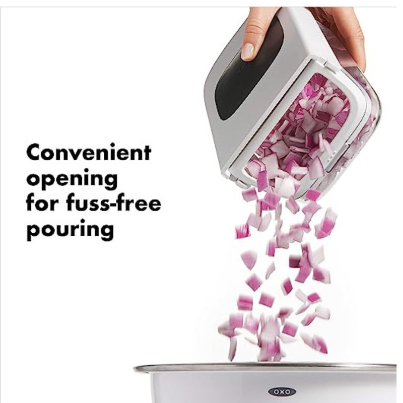 OXO Good Grips Vegetable Chopper with Easy Pour Opening