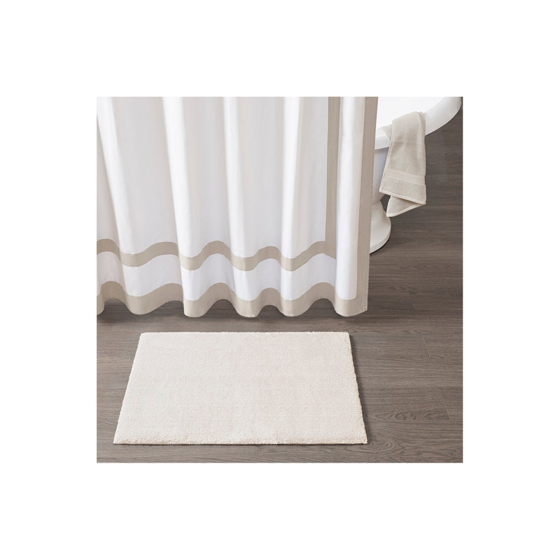 Bath Rug For Living Room Bedroom, Single- 30" L x 20" W, Ivory