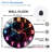 Stylish Illuminated Wall Clock Art Decoration Design Art - 12'' Modern Glass Wall Clock