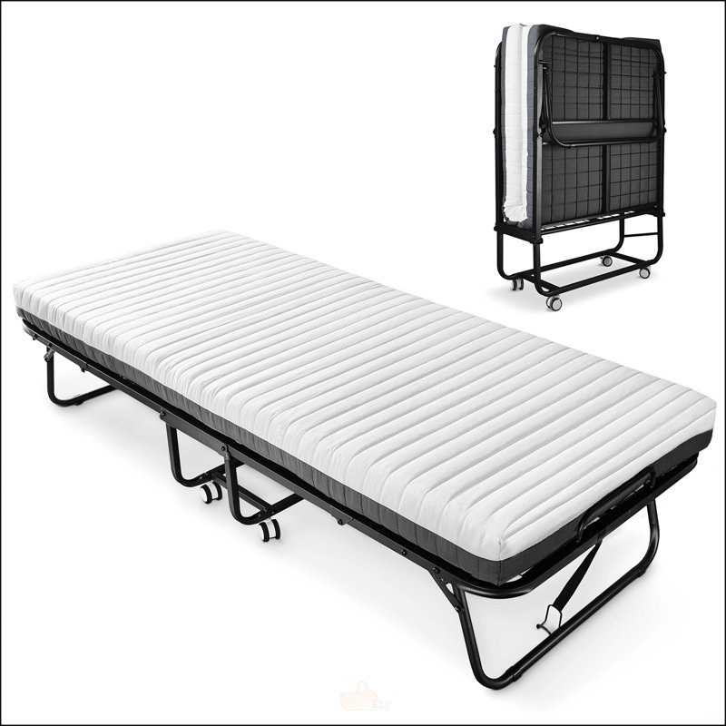 Lit pliant avec matelas
