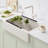 Linus Low Arc Pull-Out Dual-Spray Kitchen Faucet-83194640