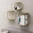 Adoraim 3 Piece Metal Floating Shelf