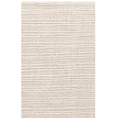 Metro Hand Tufted Wool;Cotton Solid Color Indoor Rug