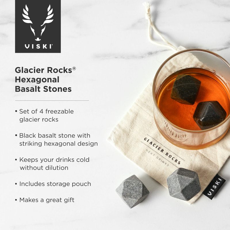 Viski Glacier Rocks® Hexagonal Ice Cube