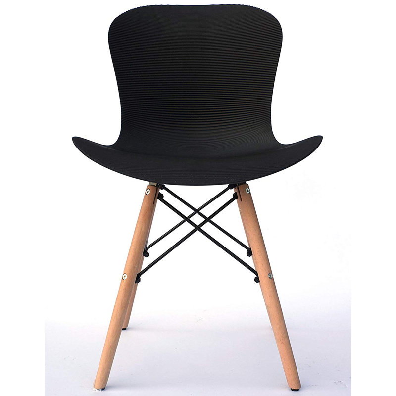 Chaise d'appoint Carbone Clegg, Noir