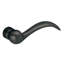 Beavertail Passage Door Lever with R030 Rose-22255189