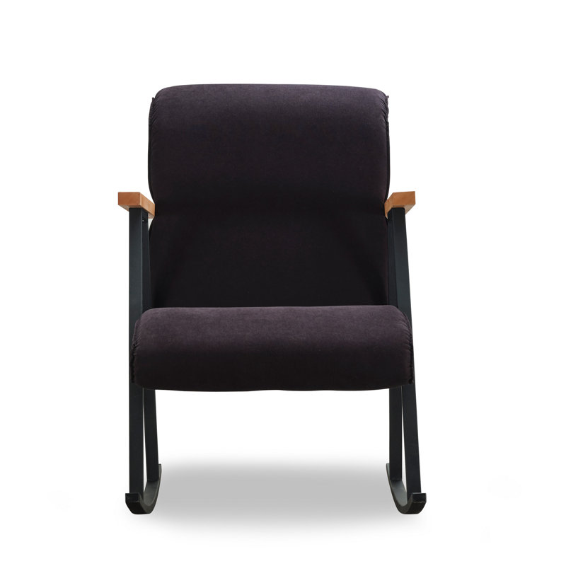 Chaise berçante Eastbury, Noir