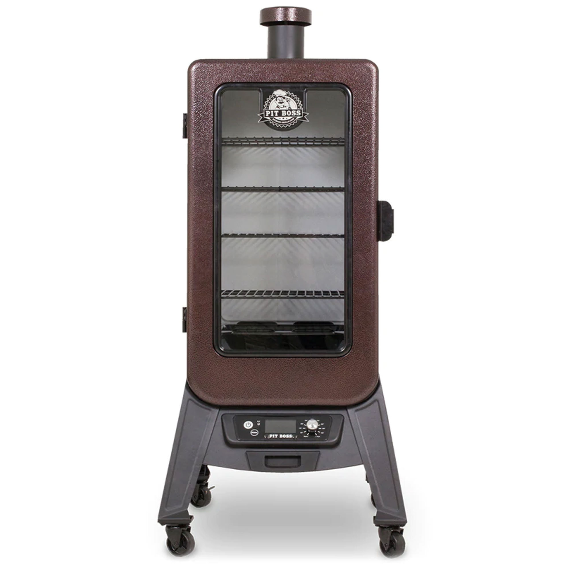 Pit boss 2 series digital hotsell electric smoker with hammertone finish