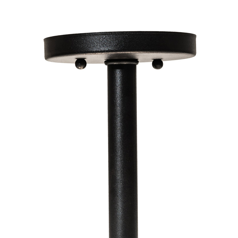 Black Brushed Nickel LED Indoor/Outdoor Flush Mount