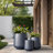 Brennus 3-Piece Cement Pot Planter Set-1014766214
