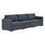 Canapé modulaire convertible avec rangement