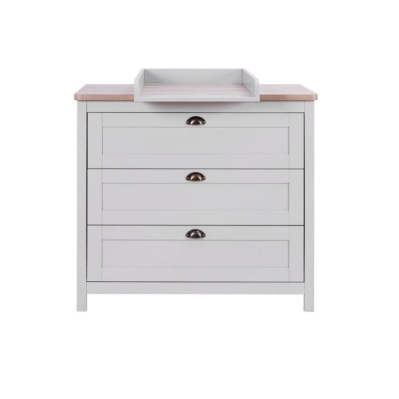 Tutti Bambini Verona Chest Changer, Dove Grey   Oak