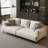 82.67 Inch Modern Sofa 3 Seater Deep Seat Couch with Metal Legs Upholstered Furniture for Living Room Apartment Beige-116044508