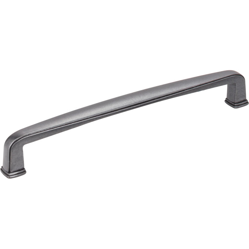 Milan II Bar Pull, Gun Metal, 6 5/16"