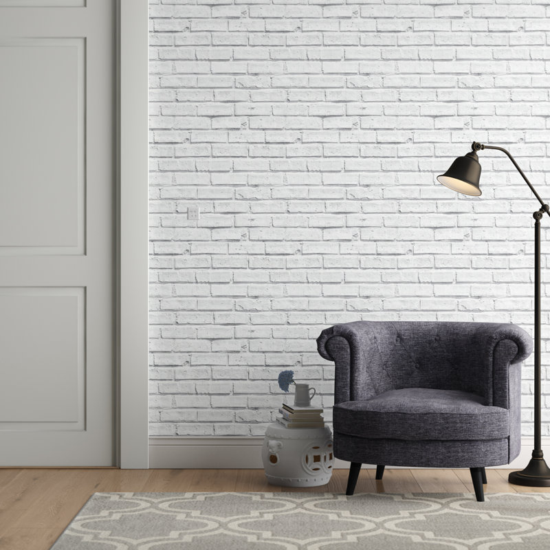 Delania Brick Double Roll, White