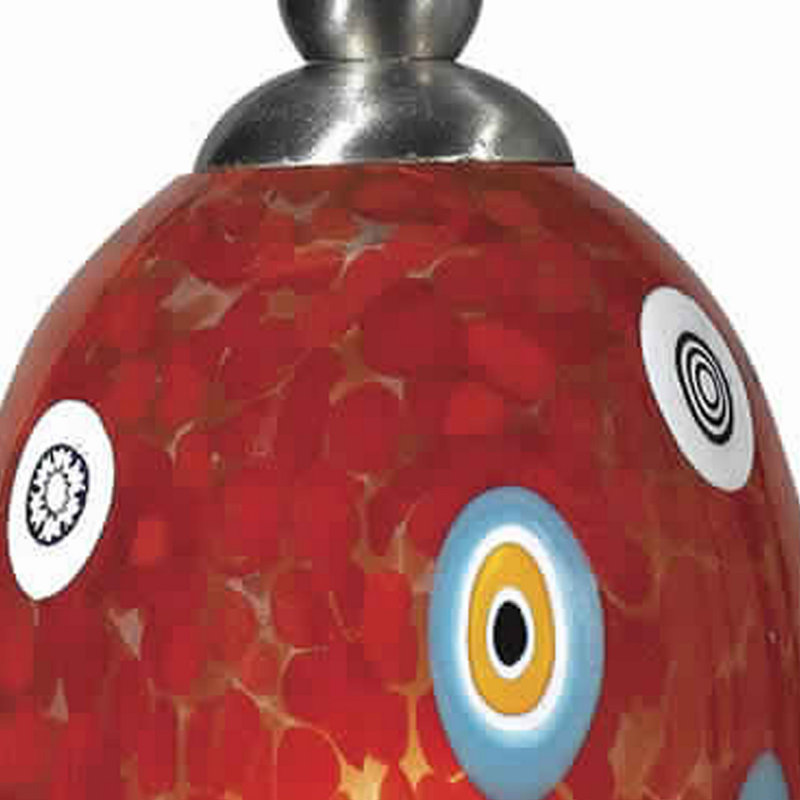 Kayme 1 - Light Red Single Pendant