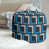 Bleu Carolina / argent / noir