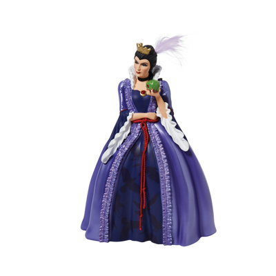 Disney Showcase Snow White the Evil Queen Holding Apple Rococo Figurine 8.5 Inch
