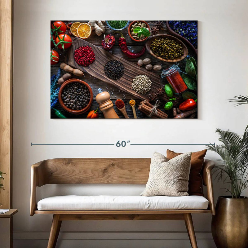 Yarlin Spice For Taste, 32" H x 48" W