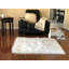 Tapis oriental blanc en simili peau de mouton Mar Vista-392120477