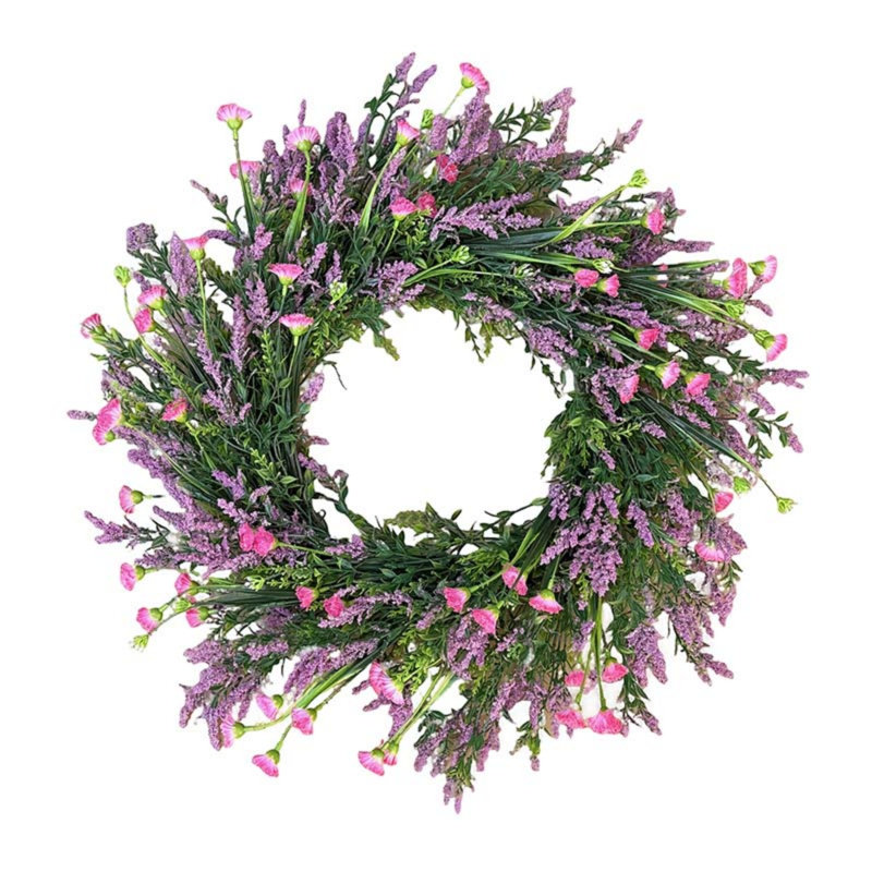 Couronne de lavande 19,6 po