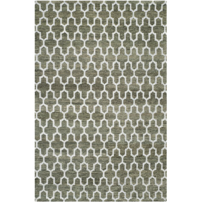 Geometric Hand Woven Area Rug