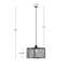Luminaire suspendu en métal noir Jaxson
