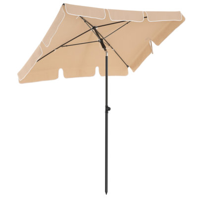 1,8 m x 1,2 m rechteckiger Strandschirm Rollo