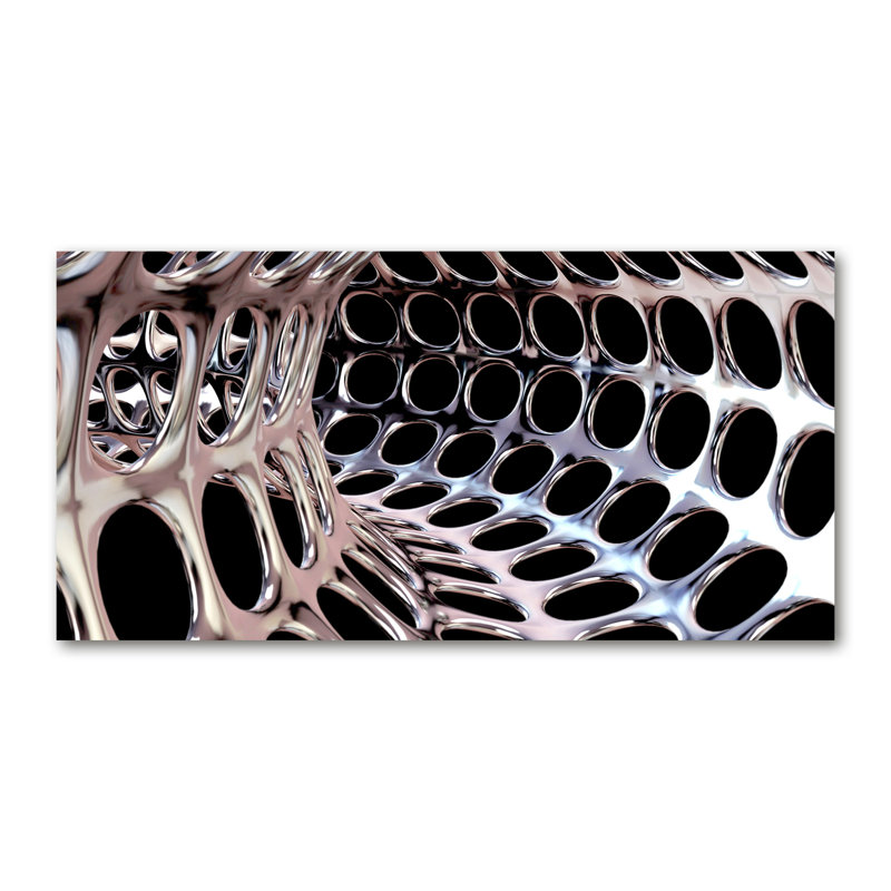 Banu 50cm W x 100cm L Glass Peel and Stick Panel