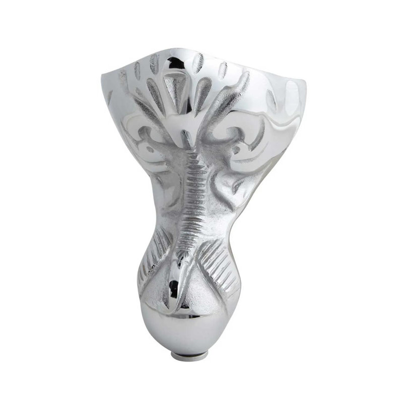 Baignoire de trempage sur pattes 66 po Miya, Chrome