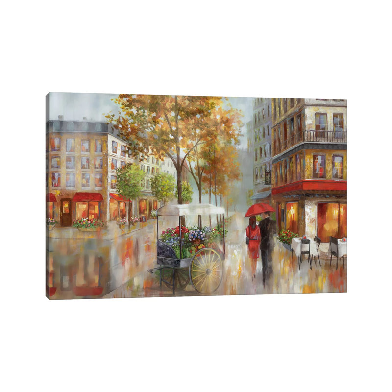 Romantic Promenade I by Nan - Wrapped Canvas Print, 101.6 cm H x 66.04 cm W x 1.91 cm D