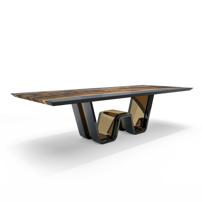 Table de salle à manger Eldoris, H 29,5 po x L 96 po x l 48 po
