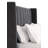 Upholstered Wingback Bed-86851127