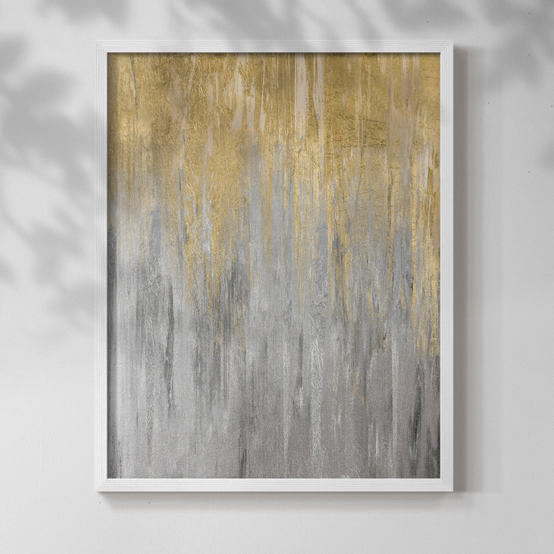 «Early Morning Catskill Forest», reproduction encadrée - bois massif, H 15 po x l 12 po, Blanc