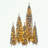 5-piece Artificial Christmas Tree with Snow Flocking