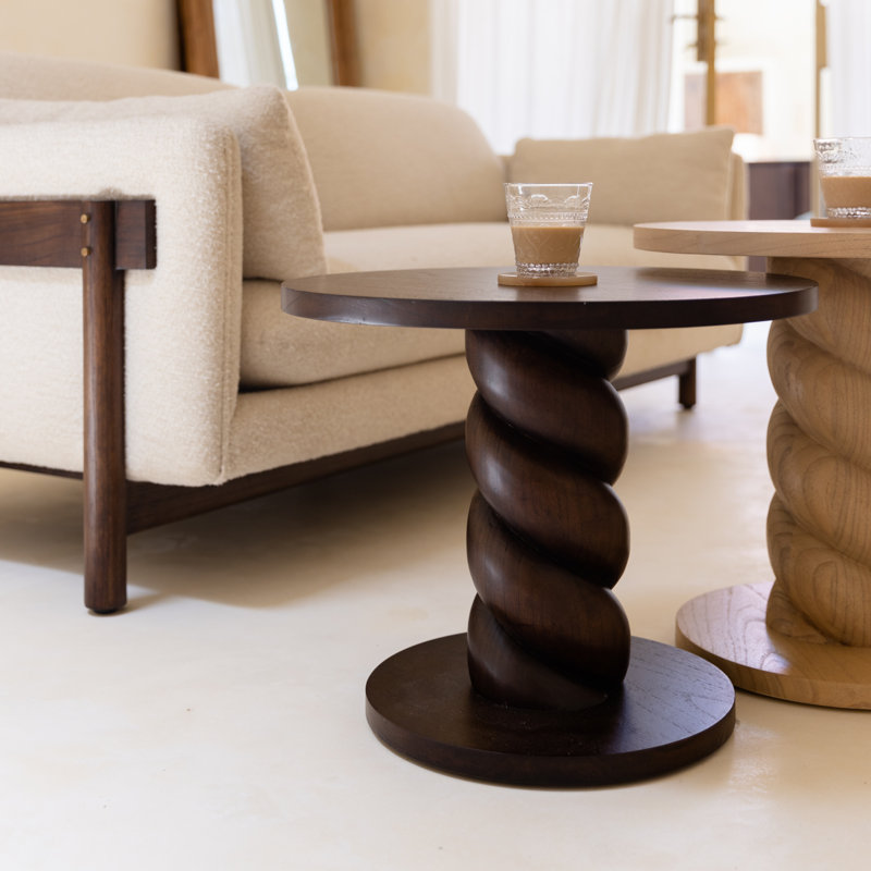 End Table, Roasted Coffee