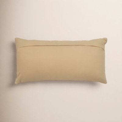 Brockett Textured Lumbar Throw Pillow